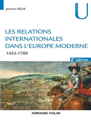 cover image of Les relations internationales dans l'Europe moderne--2e éd.